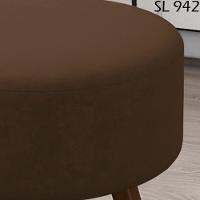 Puff Puf Para Sala Pes Palito Small Veludo Sl 942 Peer Sl 942 - 7