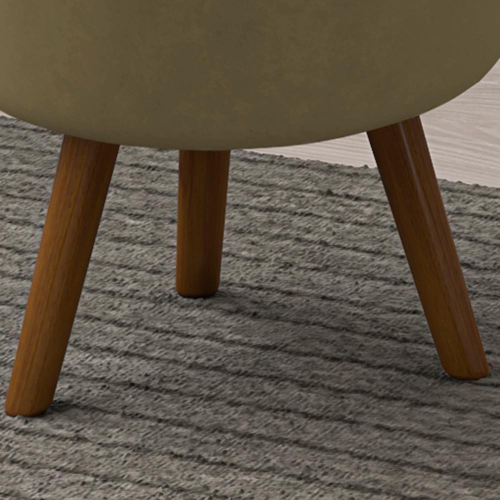 Puff Puf Para Sala Pes Palito Small Veludo Sl 945 Peer Sl 945 - 5