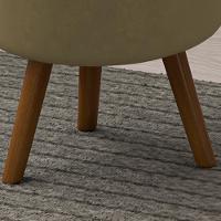 Puff Puf Para Sala Pes Palito Small Veludo Sl 945 Peer Sl 945 - 6