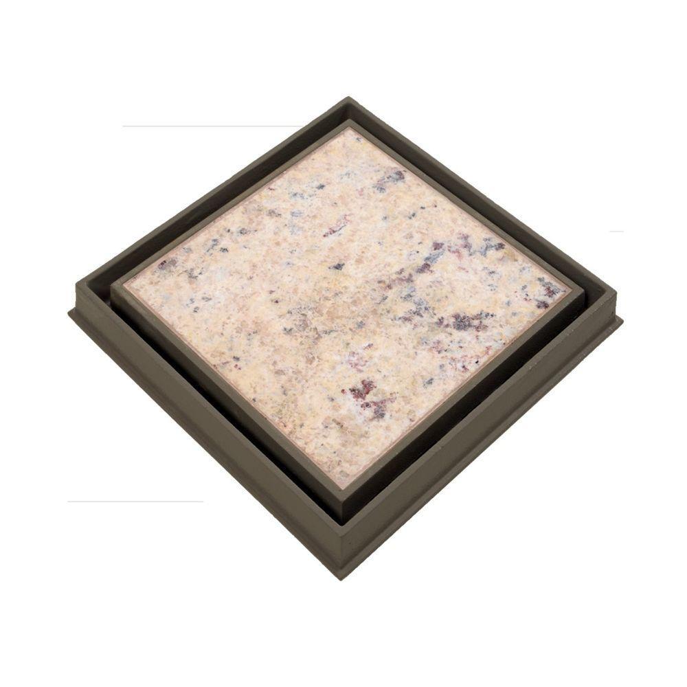 Ralo Invisível Rebaixado Adaptador Caixa Sifonada Fendi 18cm - 4