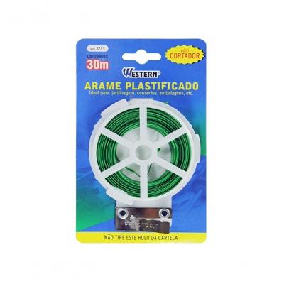 Arame Plastificado Western 30M C-Cortador 1223 Blister