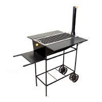 Fogão A Lenha E Churrasqueira Chapa 03 Furos 90x80x65cm - 2