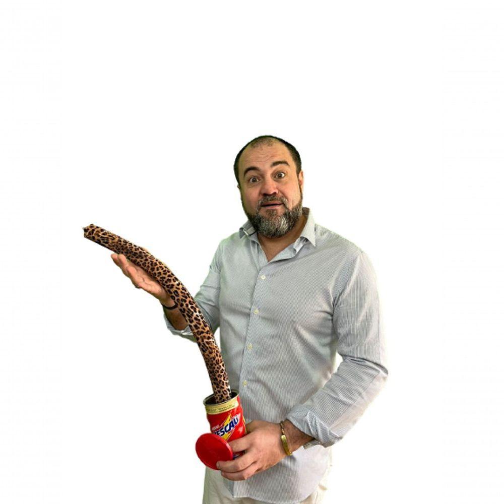 Pegadinha Achocolatado Do Susto Cobra Na Caixa Modelo Toddy - 3