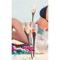 Taça Beach Boccati Para Espumante - 6 Unidades Cor:preto - 2