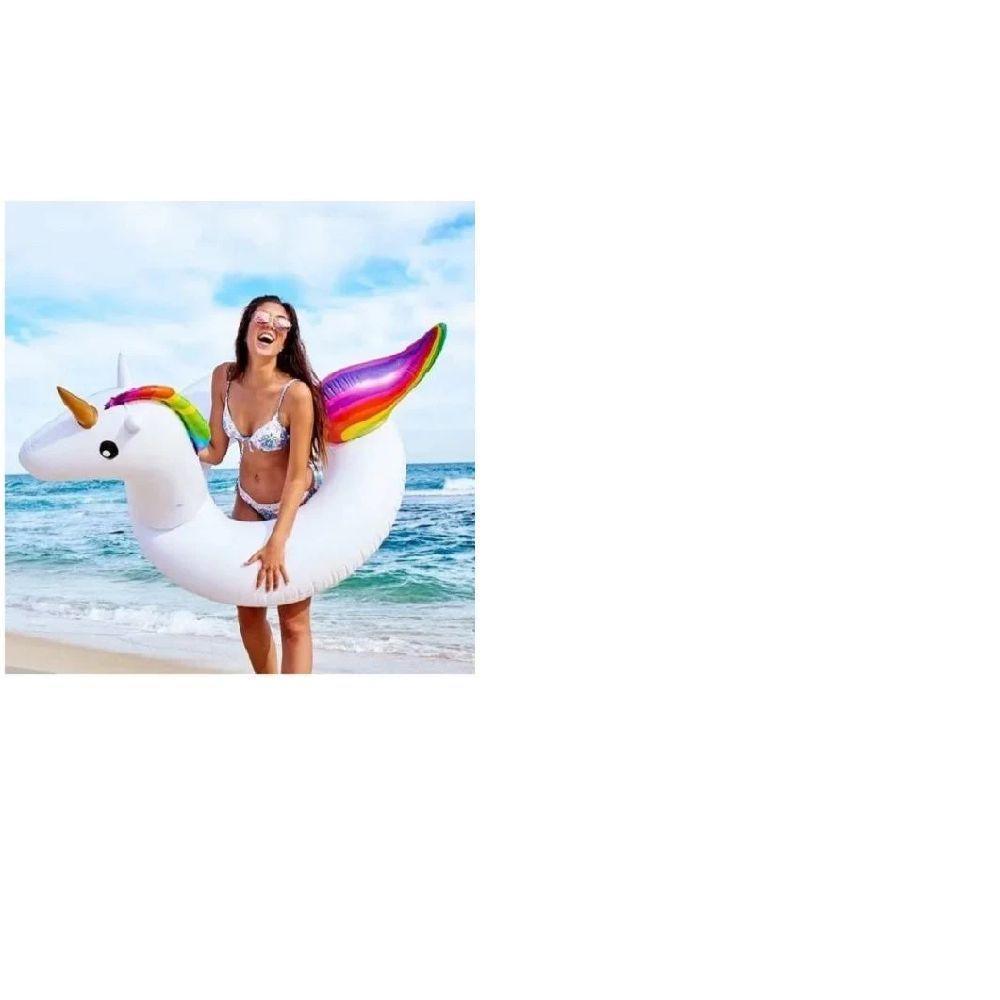 Boia Unicórnio Gigante Inflável 130 Cm - 1