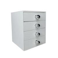 Gaveteiro Em Mdf Com 4 Gavetas (20x16x16) Branco - 1