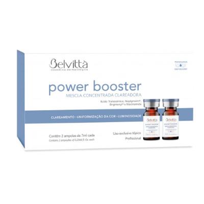 Power Booster Mescla Concentrada Clareadora Belvitta 2 Amp. De 7ml
