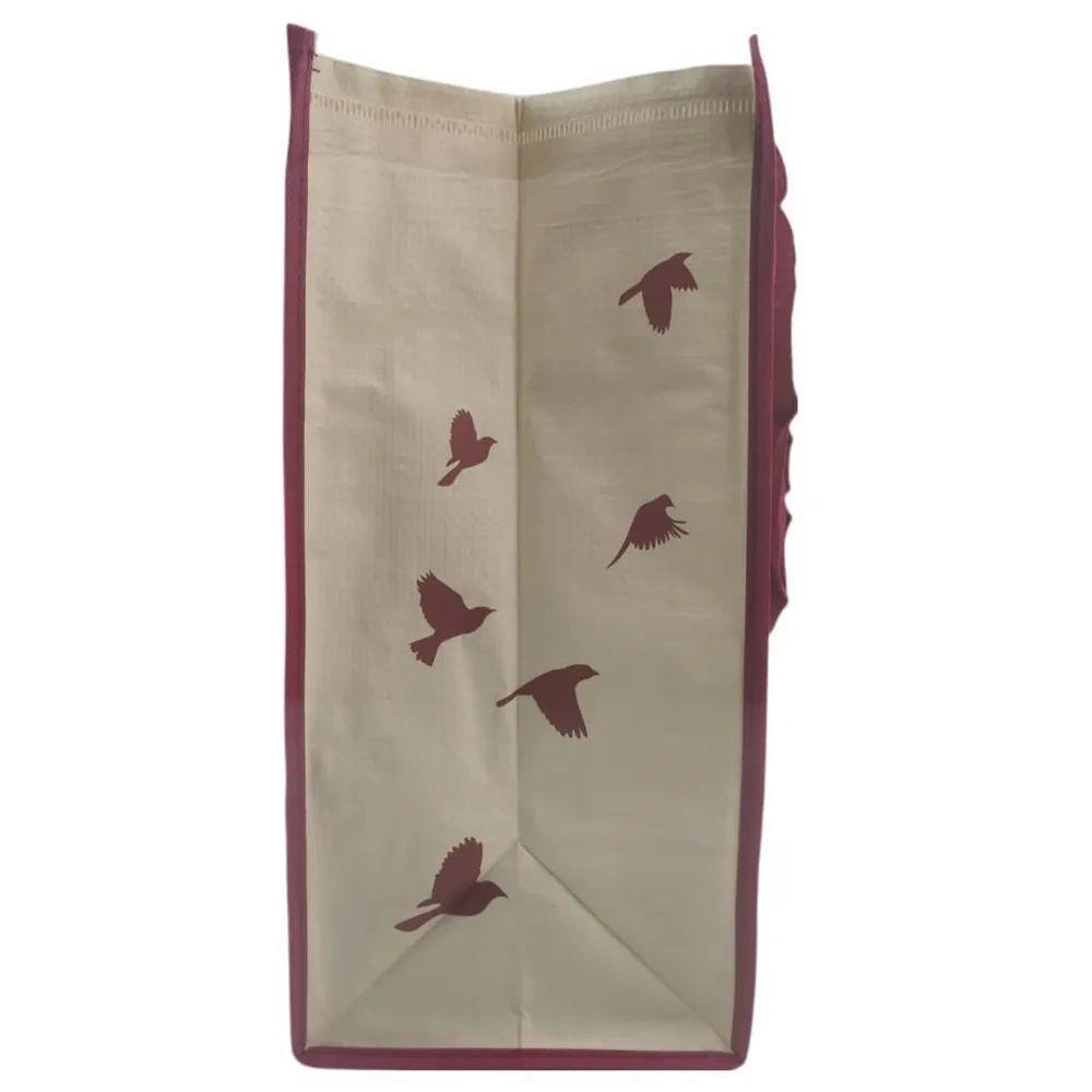 Bolsa Ecologica Reutilizavel Ecobag Kit 10 Unidades Compras Mercado Sacola De Ombro Alça Resistente Dobravel Pratica - 4