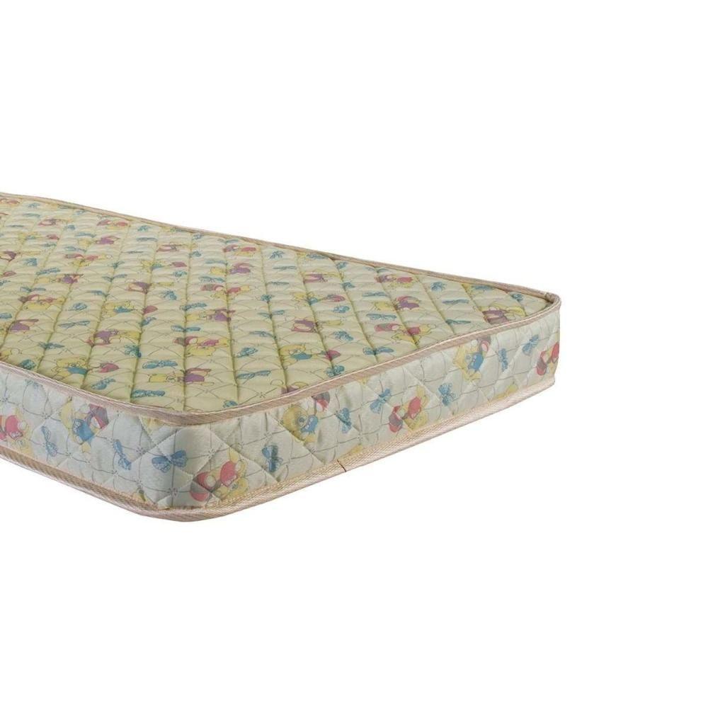 Colchão do Bebê Luck Urso Bordado Infantil - 68x148x12 - Luckspuma - 3