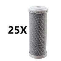 Kit 25 Refil P Filtro 7 Carbon Block Carvão Ativ Bbi Fortlev - 1