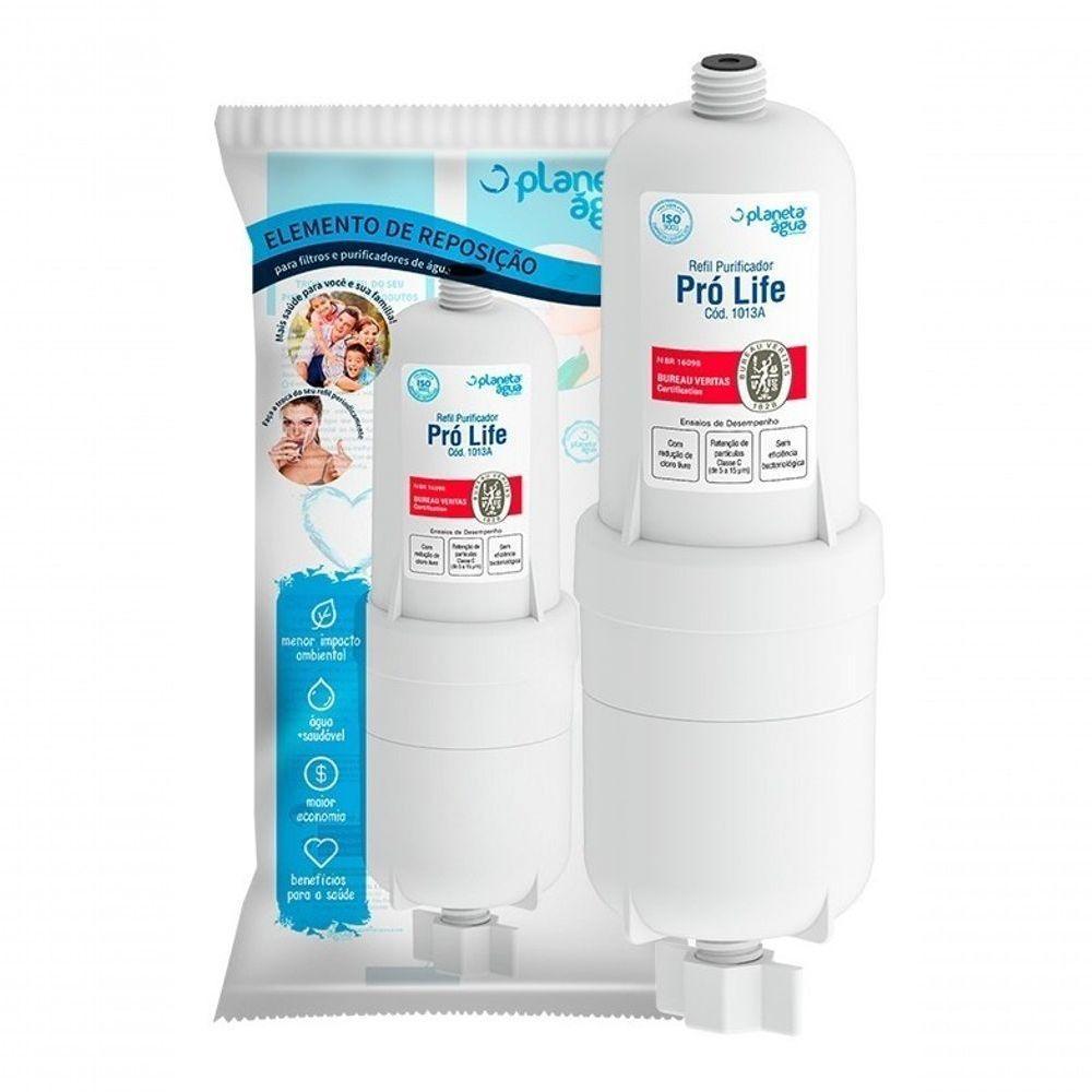 Kit 4 Refil Filtro Purificador De Agua Soft Everest Prolife Cor Branco - 4