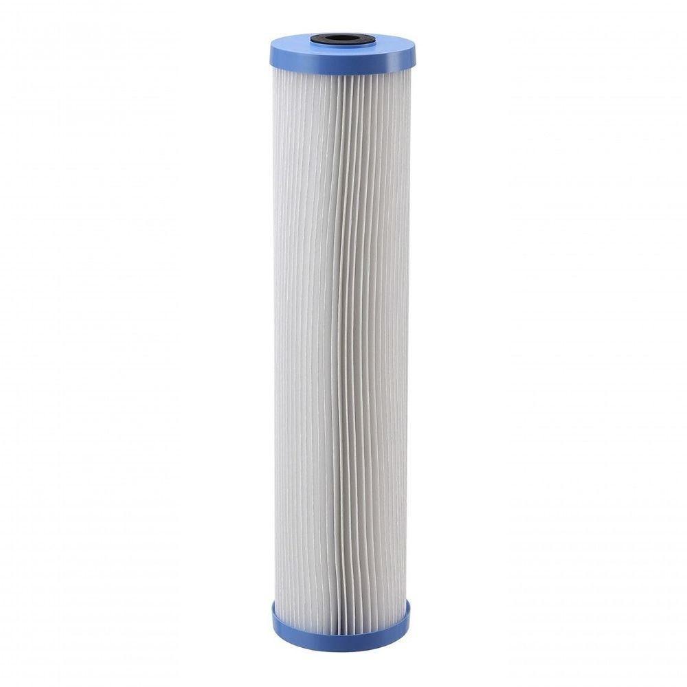 Refil Filtro Bbi Poliester Plissado Big 20 X 4,5 - 30 Micra Alta Vazão Cor Branco - 30 Micra - 3