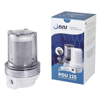 Filtro Pou 125 Transparente Bbi Carvão Ativ + Refil + Chave Cor Transparente Voltagem Não Se Aplica