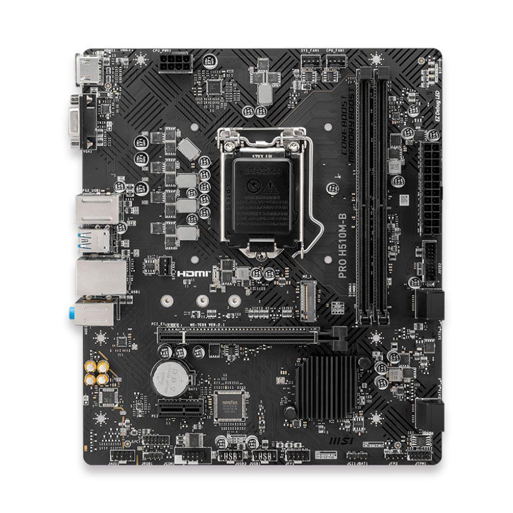 Placa Mae Msi Pro H510m-b Intel Lga 1200 911-7e05-006 - 3