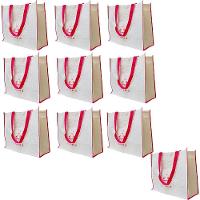 Bolsa Ecobag Ecologica Sacola De Ombro Compras Mercado Reutilizavel Kit 10 Uni Dobravel Economica Multiuso - 1