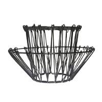 Lustre Pendente Luminaria Teto Decoraçao Flexivel Moderna Rustica Metal Aramado Sala Quarto Mezanino Casa Iluminaçao Resistente - 5