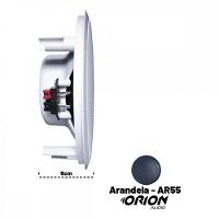 Kit Arandela Orion 6" 55W 8R C-2 Branca - Par - 2 - 8