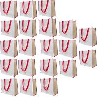 Bolsa Ecobag Sacola Ombro Compras Mercado Dobravel Kit 20 Uni Resistente Passeio - 1