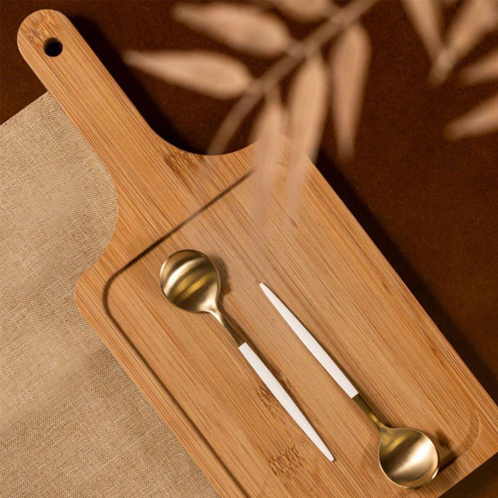 Tábua De Bambu Para Servir 32cm Retangular - 2