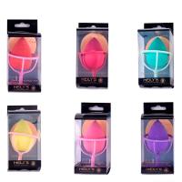 Meily's Kit Esponjas Com Suporte Para Maquiagem Mac-223 - 2