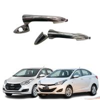 Par Maçaneta Externa Dianteira Cromada Hb20 Hb20s Até 2019 - 1