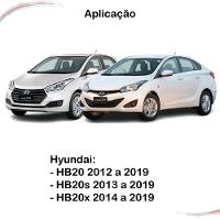 Par Maçaneta Externa Dianteira Cromada Hb20 Hb20s Até 2019 - 3