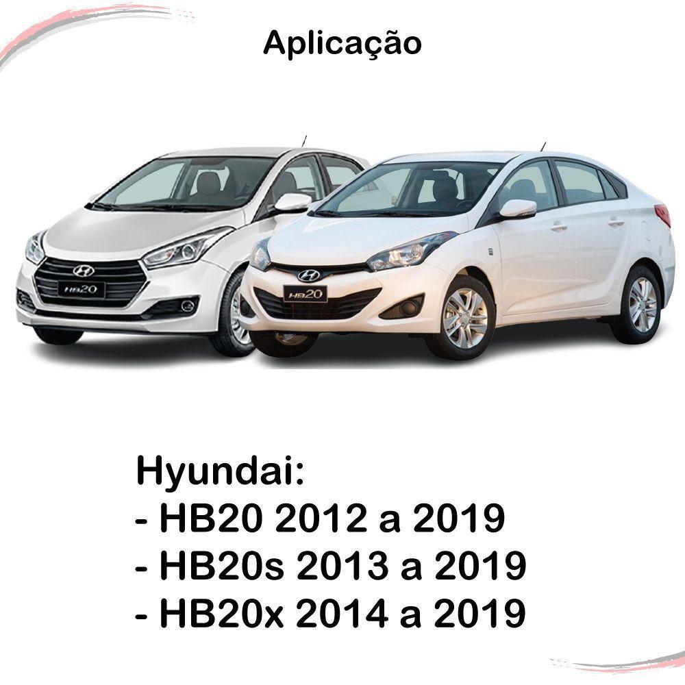 Par Maçaneta Externa Dianteira Hb20 Hb20s Hb20x De 12 A 19 - 2