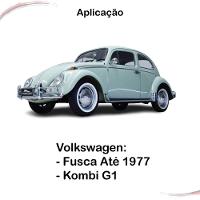 Par Maçaneta Interna Esportiva Preta Kombi G1 Fusca Até 77 - 3