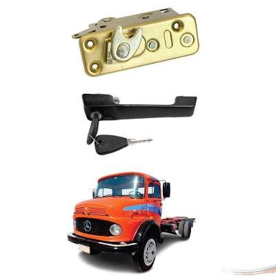 Kit Maçaneta Externa E Fechadura Lado Esquerdo Mercedes 1113