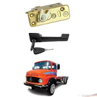 Kit Maçaneta Externa E Fechadura Lado Esquerdo Mercedes 1113 - 1