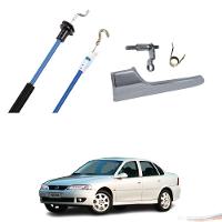 Kit Cabo Acio E Maçaneta Interna Diant Esq Vectra G3 05 A 11 - 1