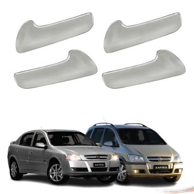 Kit Completo 4 Maçanetas Inter Cromadas Astra 98 A 02 Zafira