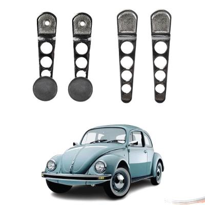 Kit Completo Manivela E Maçaneta Inter Cromado Fusca 71 A 77