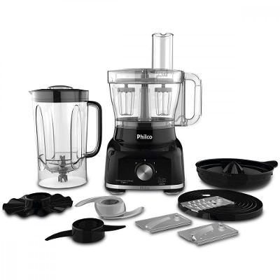 Multiprocessador Philco 2 Velocidades 1400w Preto 127v