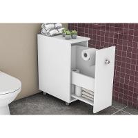 Multiuso Quarto Balcão  BCM116 c/ 1 Gaveta Branco - Movelbento - 1