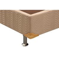 Cama Box Base Universal King Americana Suede Clean (193x203x23) - Ortobom - 3