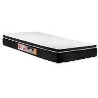 Colchão Solteiro Espuma D33 Black White Air Euro Pillow (78x188x23) - Castor - 1