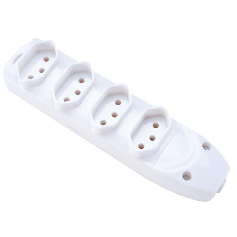 Tomada Múltipla 4 Tomadas 2p+t 10 A 250 V Tramontina - 1