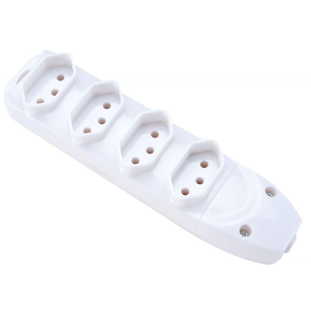 Tomada Múltipla 4 Tomadas 2p+t 10 A 250 V Tramontina - 3