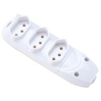 Tomada Múltipla 3 Tomadas 2p+t 10 A 250 V Tramontina - 1