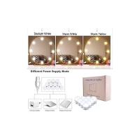 Penteadeira Ditália 7gavetas C/cadeira + Kit Luz Pe-80 Branco - 9