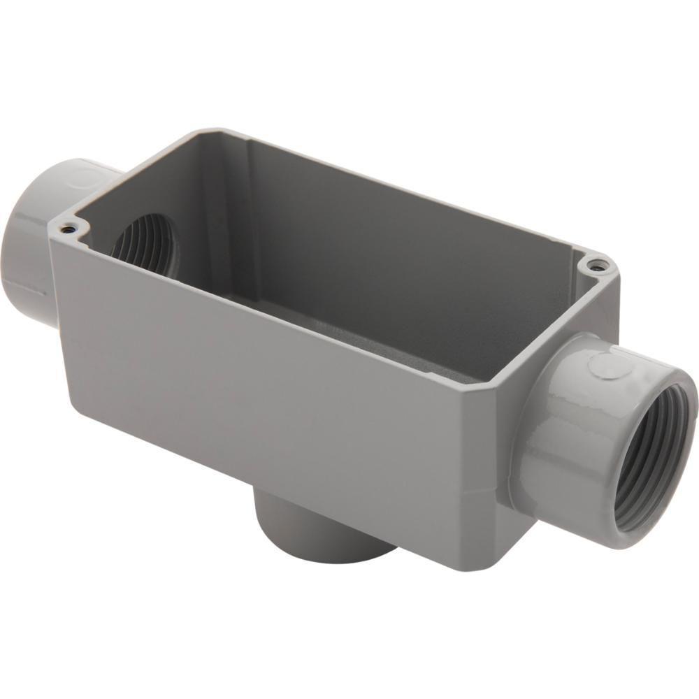 Condulete Fixo 1" Tipo "tb" - Sem Tampa - Rosca Bsp - Com Pintura Eletrostática A Pó - 3