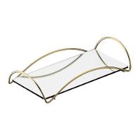 Bandeja Multiuso Hara Bia 11 X 21,5 Cm Cor:dourada - 1