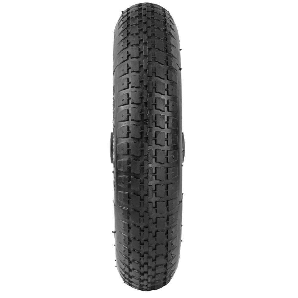 Pneu Com Câmara Tramontina 3.25-8 Polegada Com Roda E Bucha Plásticas - 3