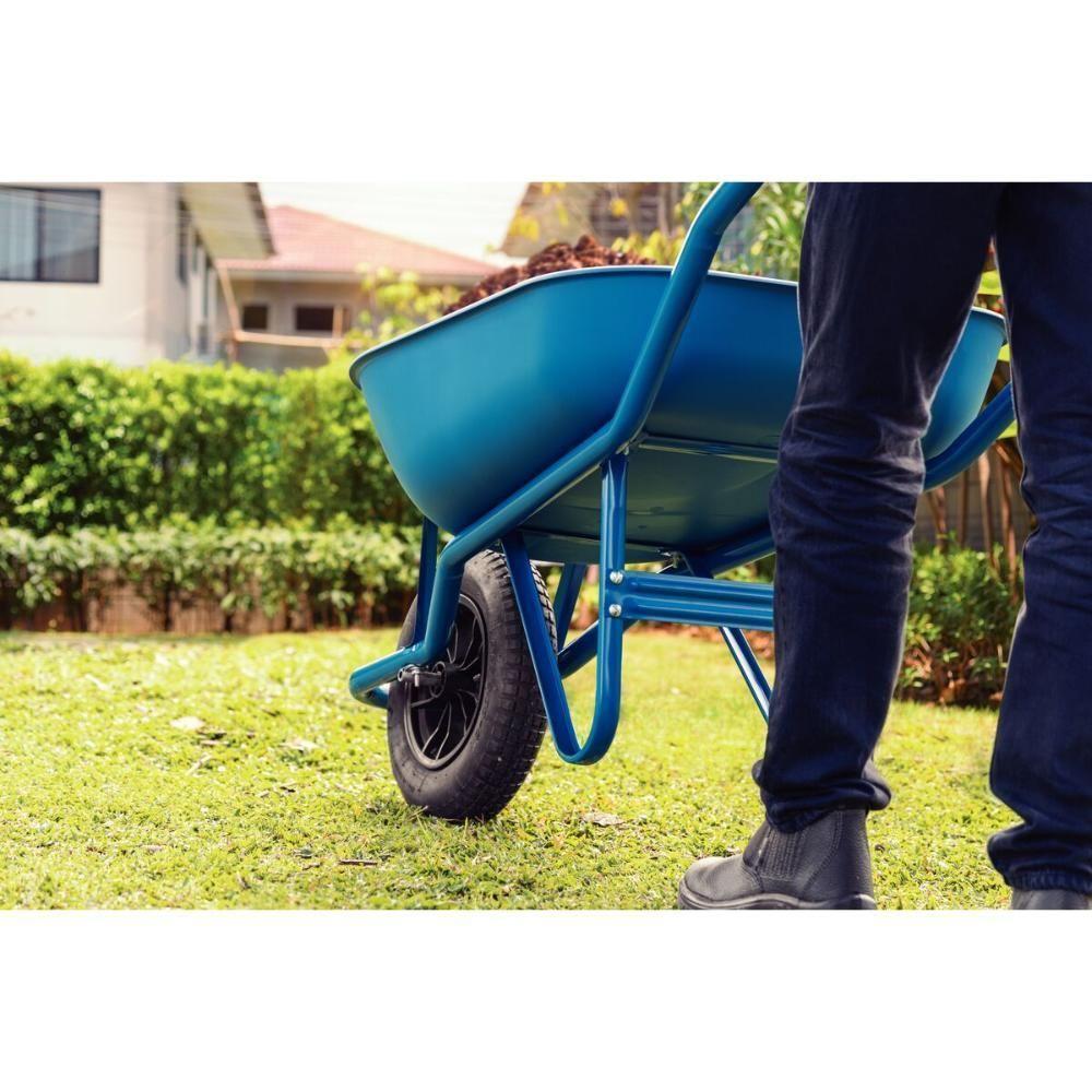 Pneu Com Câmara Tramontina 3.25-8 Polegada Com Roda E Bucha Plásticas - 7