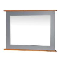 Moldura Retangular Para Banheiro Com Espelho Dália - M53060-80 Cor Laca - Cinza - 1