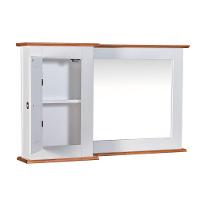 Aéreo Para Balcão De Banheiro Com Espelho Dália - M53059-97 Cor Laca - Branca - 2