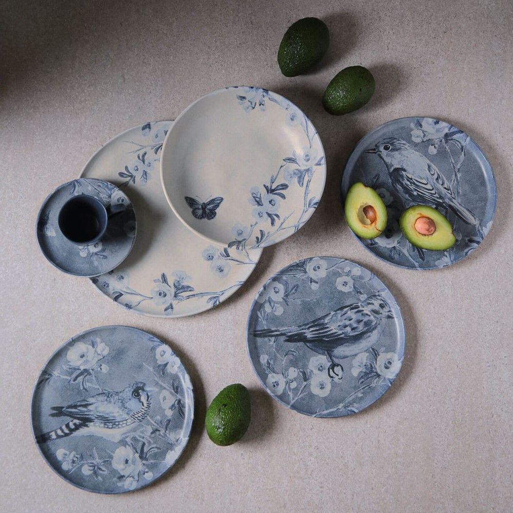 Conjunto De Pratos Fundos 06 Peças Bio Hallerbos Porto Brasil - 3