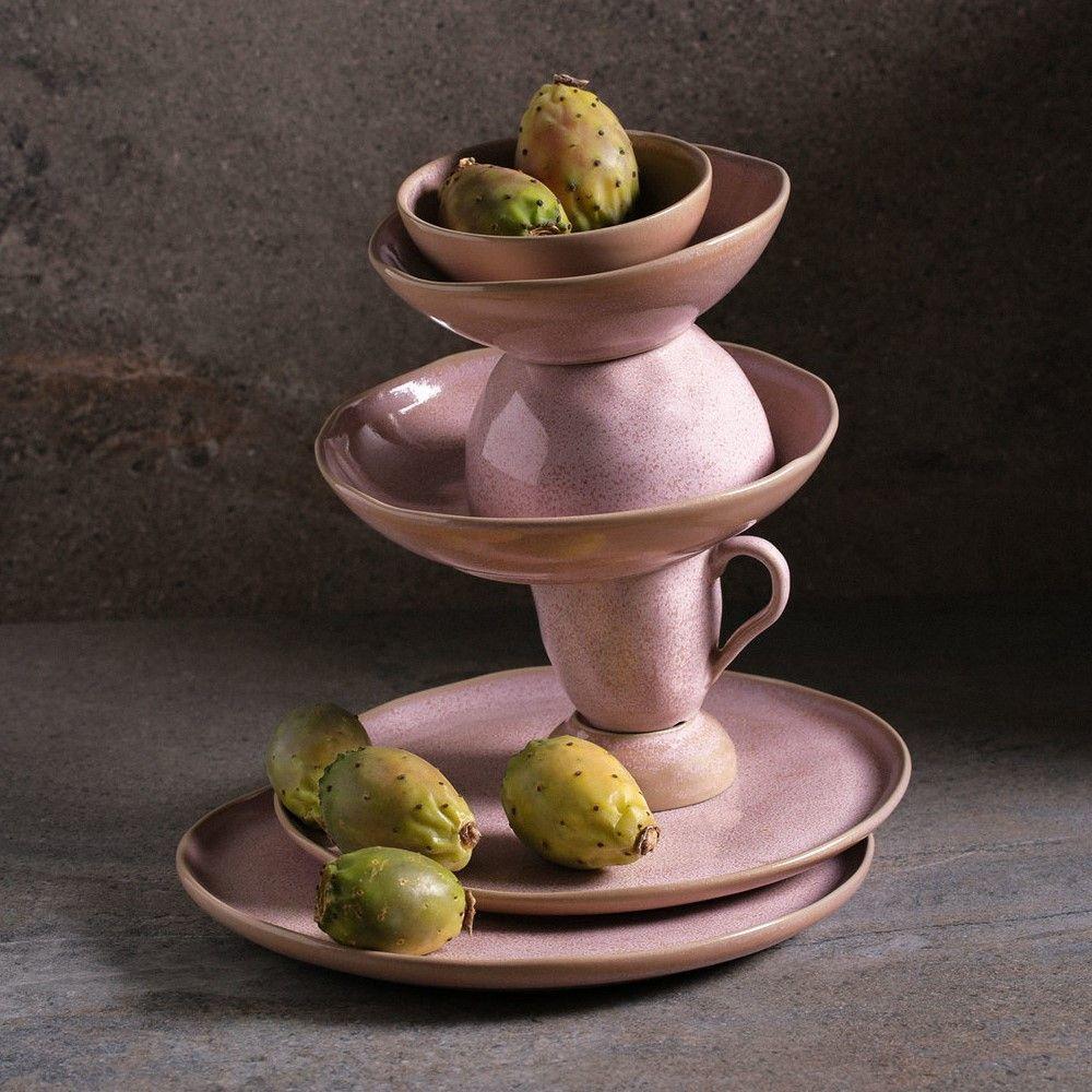 Conjunto De Pratos Rasos 06 Peças Linhas Litchi Porto Brasil - 10