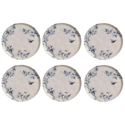 Conjunto De Pratos Rasos 06 Peças Bio Hallerbos Porto Brasil